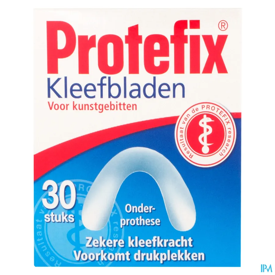 packshot van Protefix Kleefblad Onder