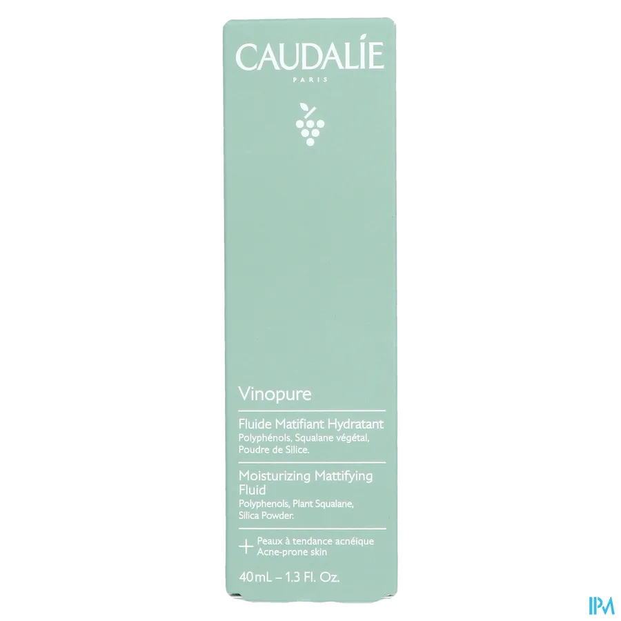 packshot van Caudalie Vinopure Mattifiërende Fluide 40 ml