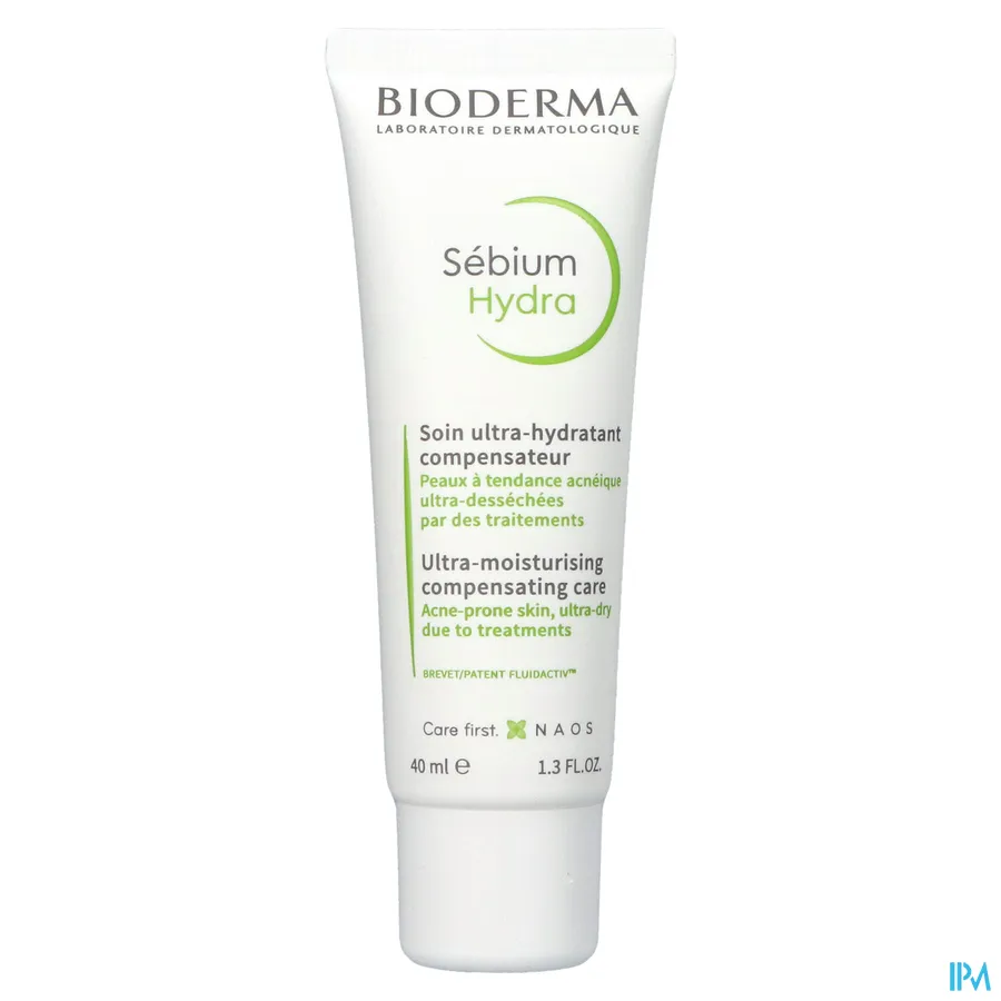 packshot van Bioderma Sebium Hydra Creme Tube 40 ml