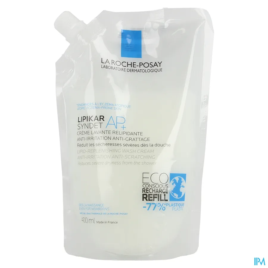 packshot van La Roche-Posay Lipikar Refill Syndet AP+ 400 ml