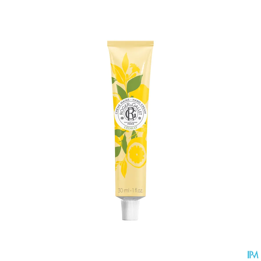 packshot van Roger & Gallet Weldadige Handcrème 30 ml Cédrat