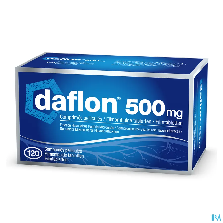 packshot van Daflon 120 tabl