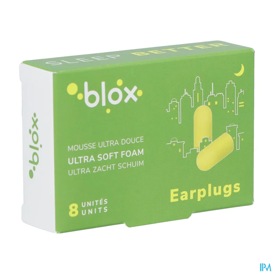 packshot van Blox Conisch Schuim Anti-Lawaaioordopjes 4 Paar