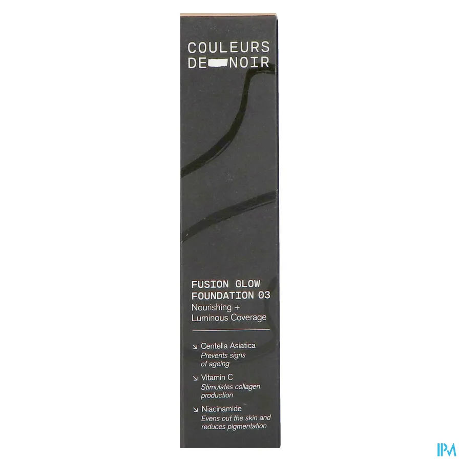 packshot van Couleurs de Noir Fusion Glow Foundation 03 Beige Rosé