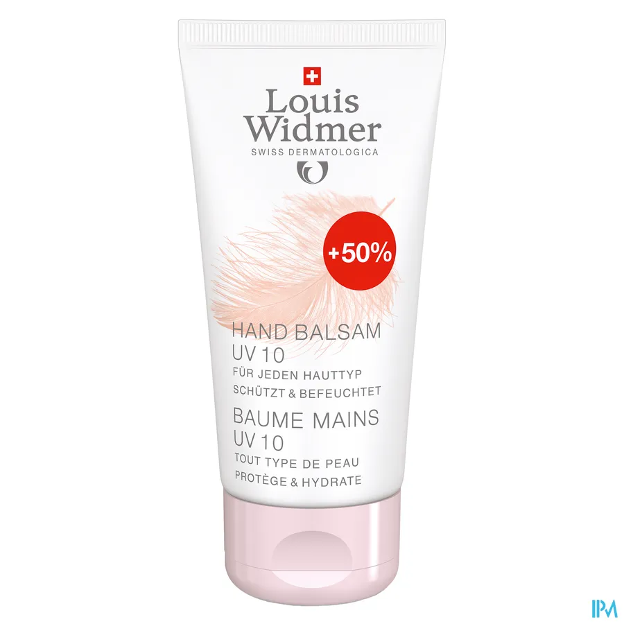 productshot van Louis Widmer Handbalsem UV10 parfum 75ml