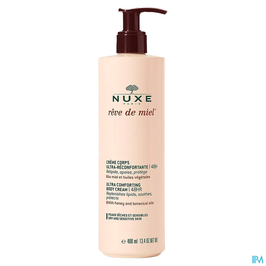 packshot van Nuxe Rêve de Miel Lichaamscrème Promo -€4* 400 ml