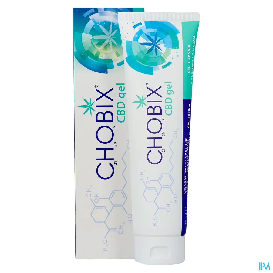 packshot van Chobix CBD Gel 1000 mg 120 ml