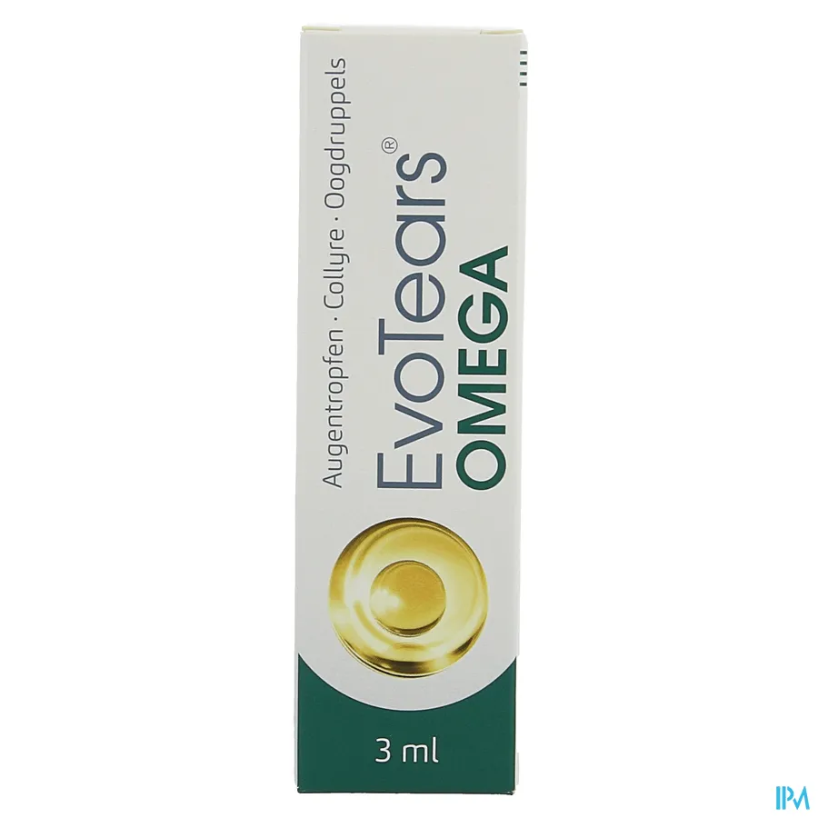 packshot van EvoTears Omega Oogdruppels 3 ml