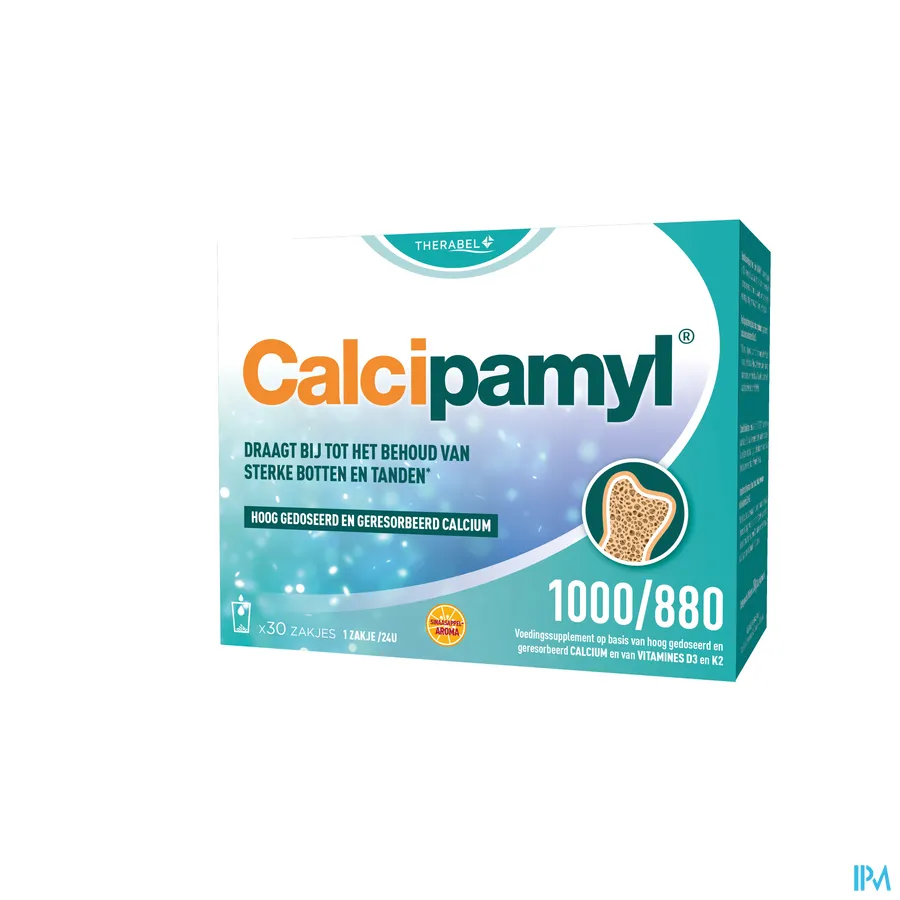 packshot van Therabel Calcipamyl 30 sticks