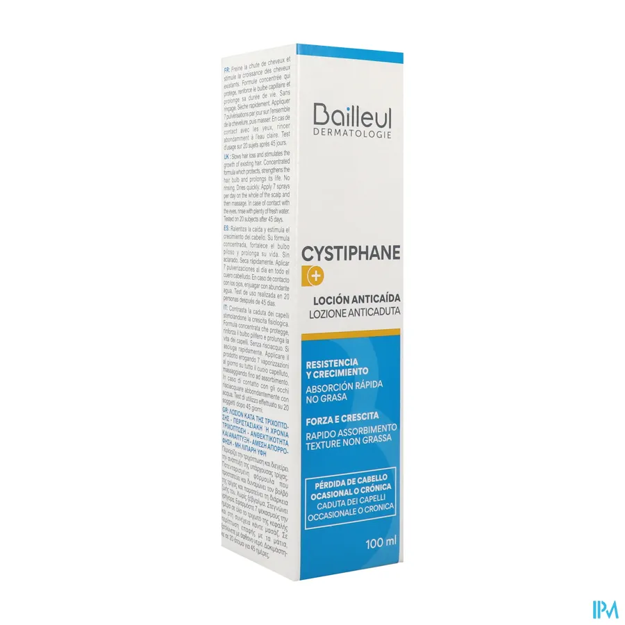 packshot van Cystiphane Lotion tegen Haaruitval 100 ml