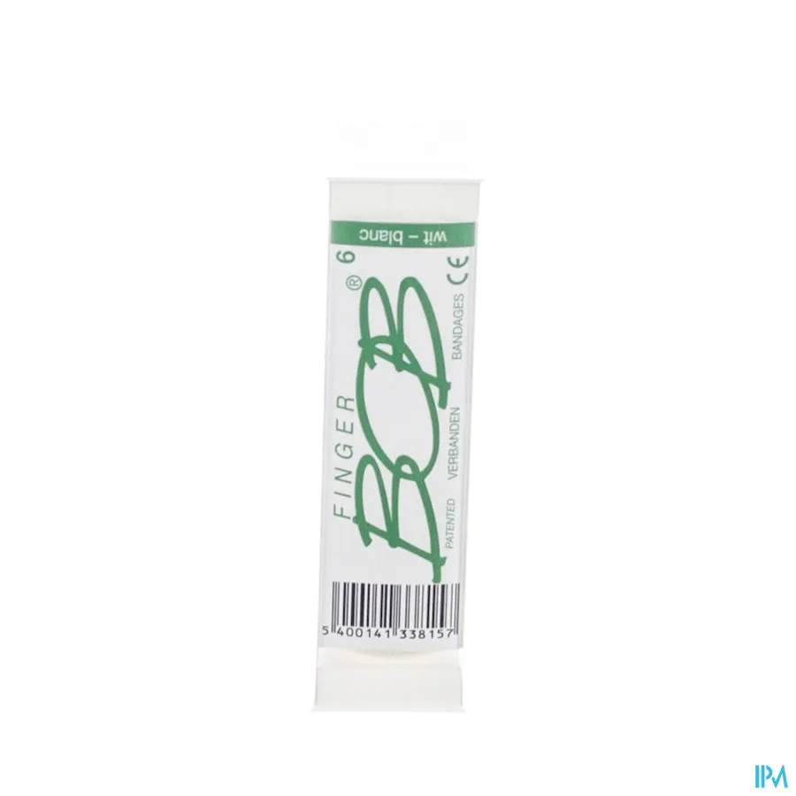 packshot van Biopax Finger BOB Vingerverband Wit 6 stuks