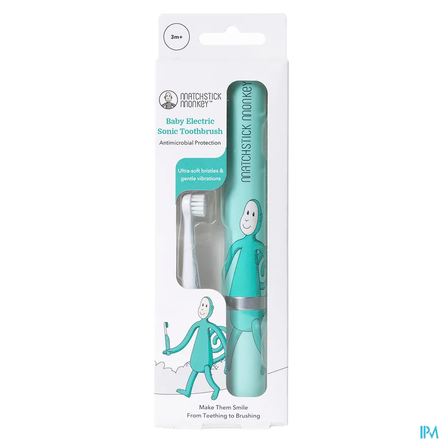 packshot van Matchstick Monkey Sonic Tandenborstel Aap