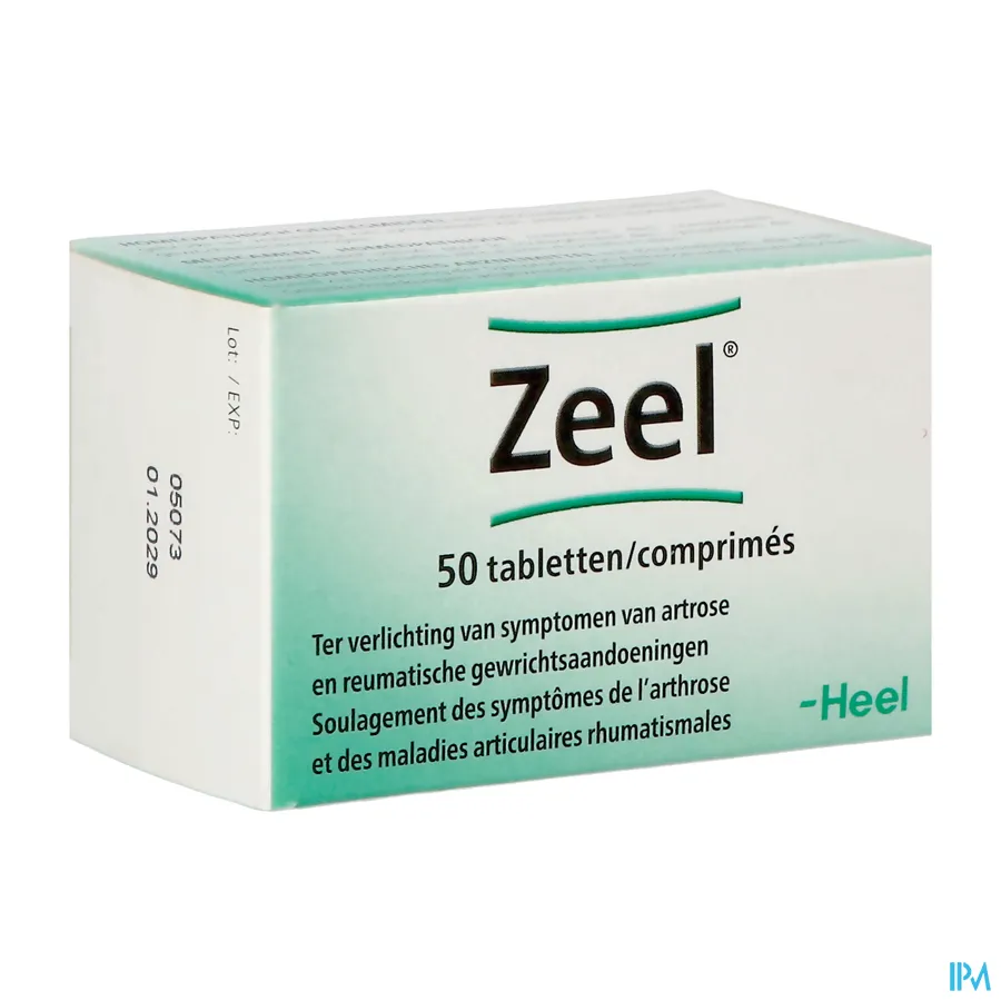 packshot van Heel Zeel T 50 Tabletten