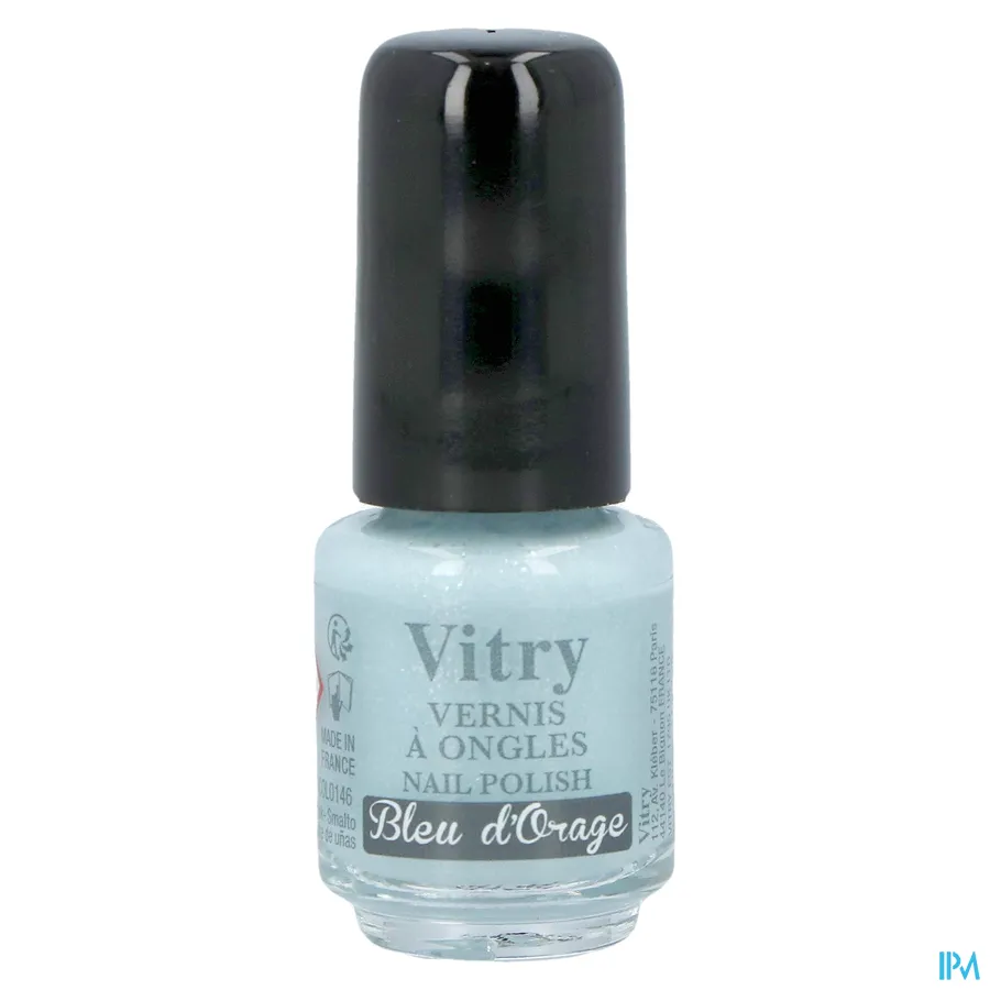 packshot van Vitry Nagellak 146 Bleu d'Orage 4 ml