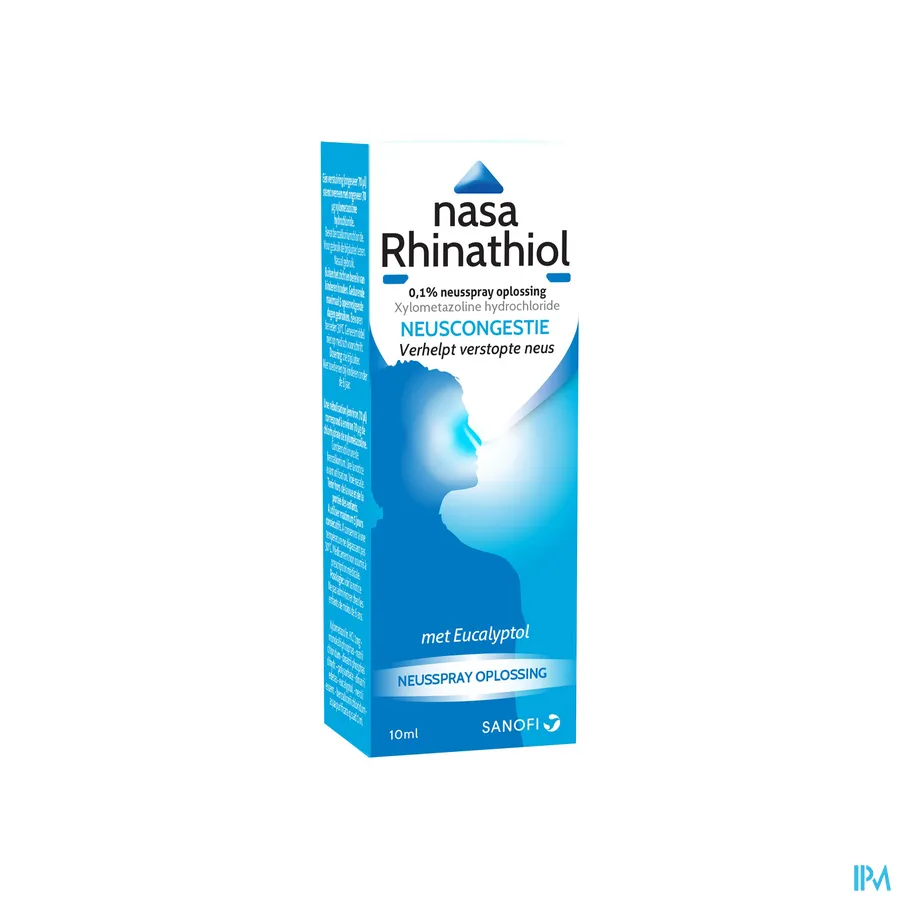 packshot van Nasa Rhinathiol 0,1% 10ml