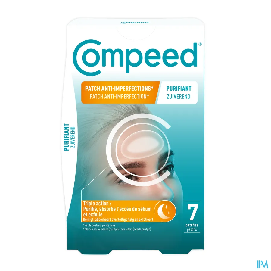 packshot van Compeed Anti-Imperfections Discreet Patches 7 stuks