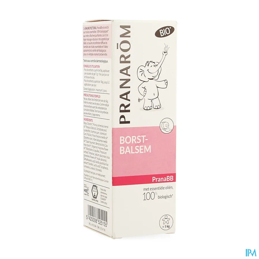 packshot van Pranarom PranaBB Borstbalsem 40 ml