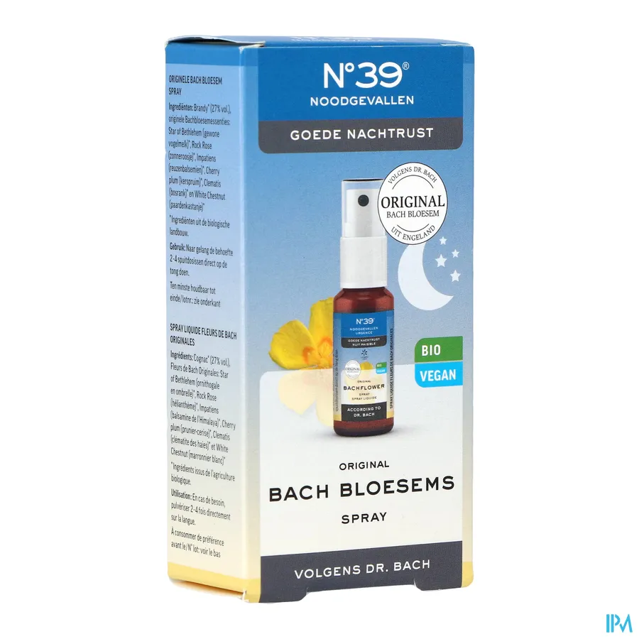 packshot van Bach Bloesem Noodgevallen Spray Nacht
