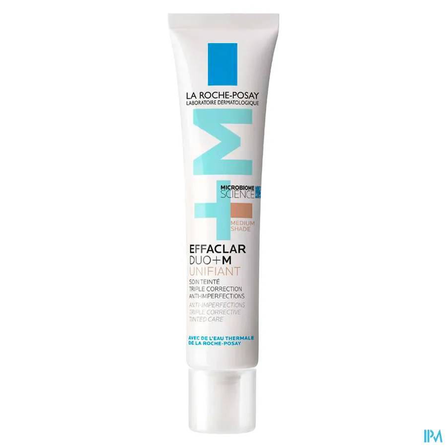 productshot van La Roche-Posay Effaclar Duo +M Unifiant 40 ml Medium Shade