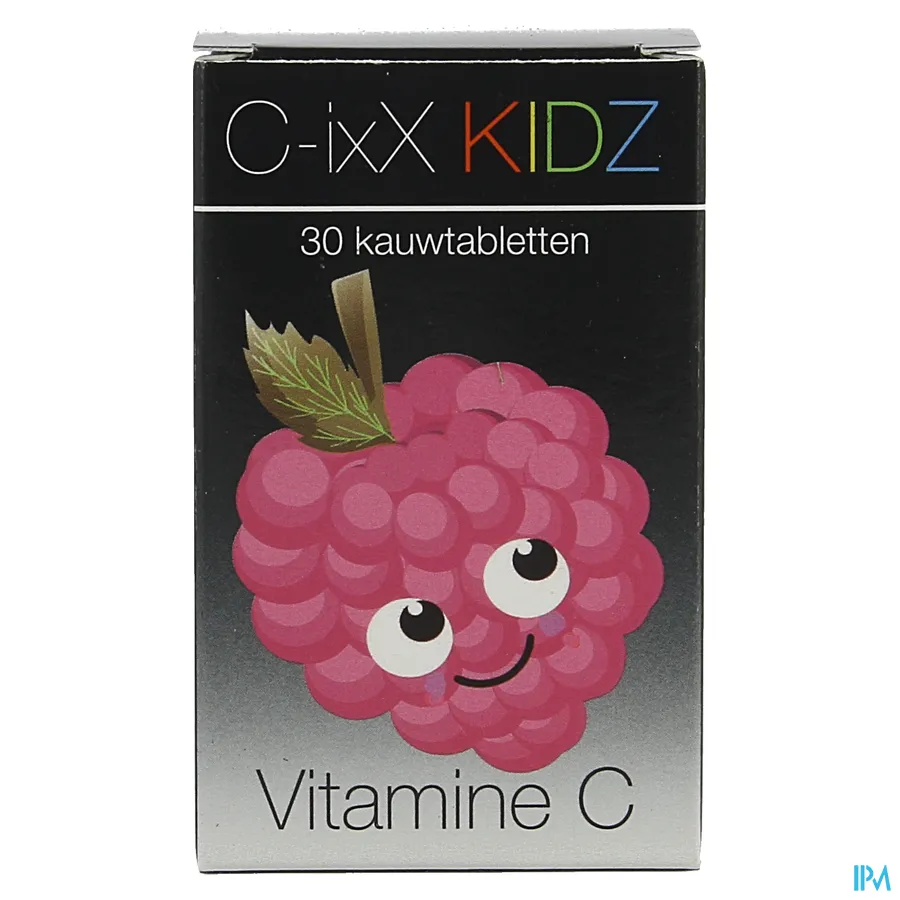 packshot van C-ixX Kidz met Vitamine C 30 Kauwtabletten