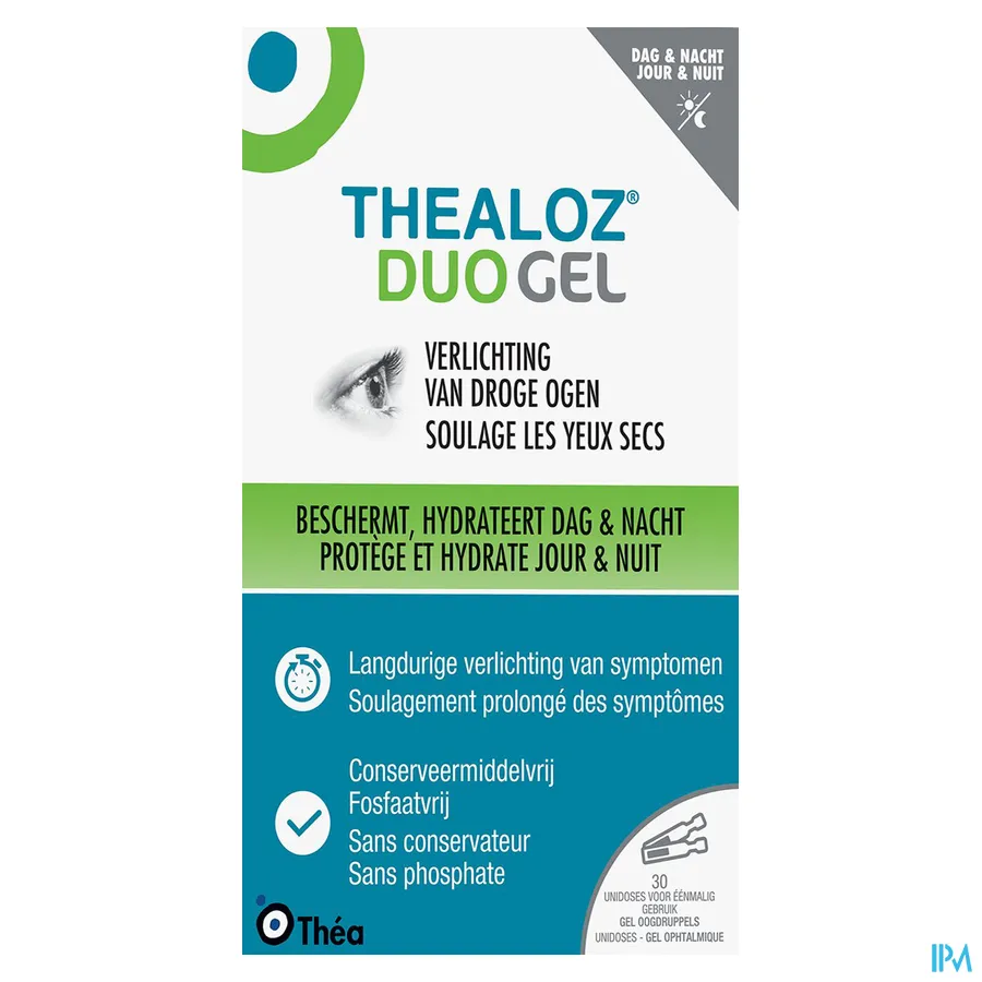 packshot van Thealoz Duo Gel 30 x 0,4 g