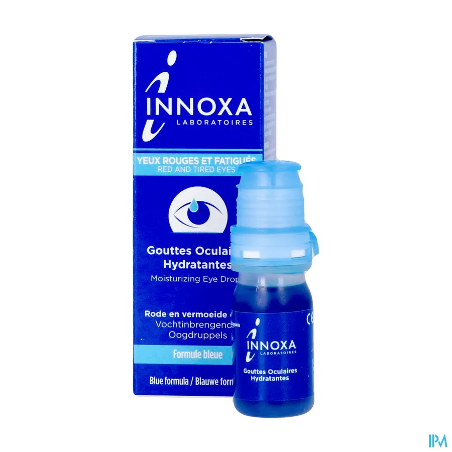 packshot van Innoxa Oogdruppels Blauwe Formule (Rode & Vermoeide Ogen) 10 ml