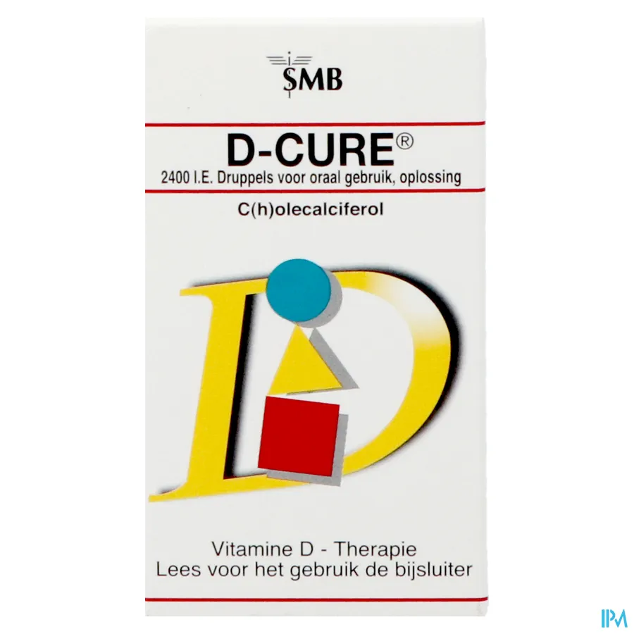 packshot van D-Cure Vitamine D Druppels 10 ml