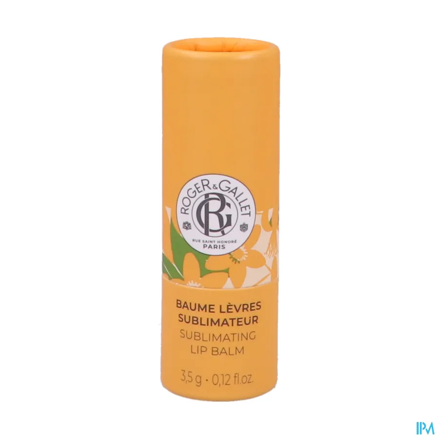 packshot van Roger & Gallet Lippenbalsem 3,5 g Néroli