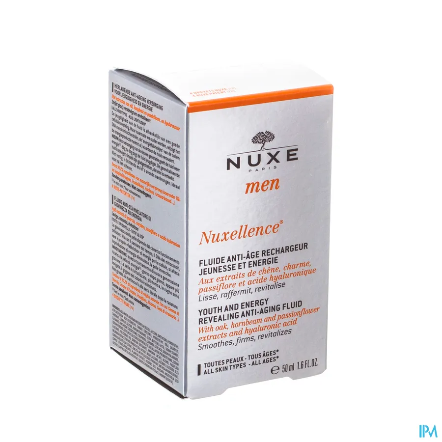 packshot van Nuxe Men Nuxellence Anti-Ageing Fluide 50 ml