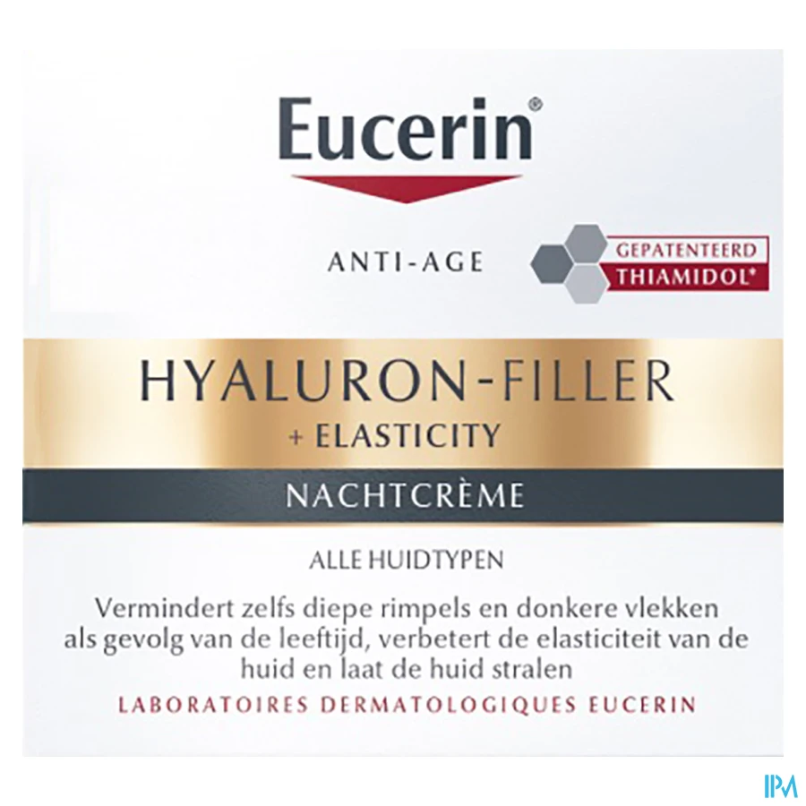 packshot van Eucerin Hyaluron-Filler + Elasticity Nachtcrème Anti-Age & Rimpels 50 ml