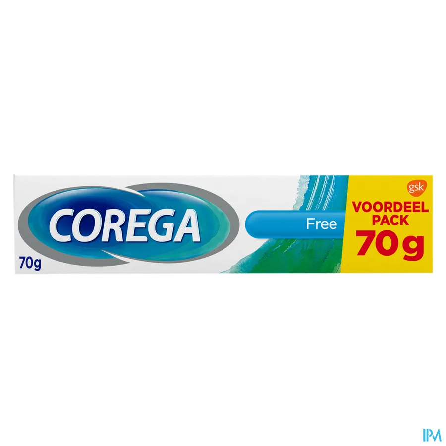 packshot van Corega Free Kleefcrème Promo* 70 g