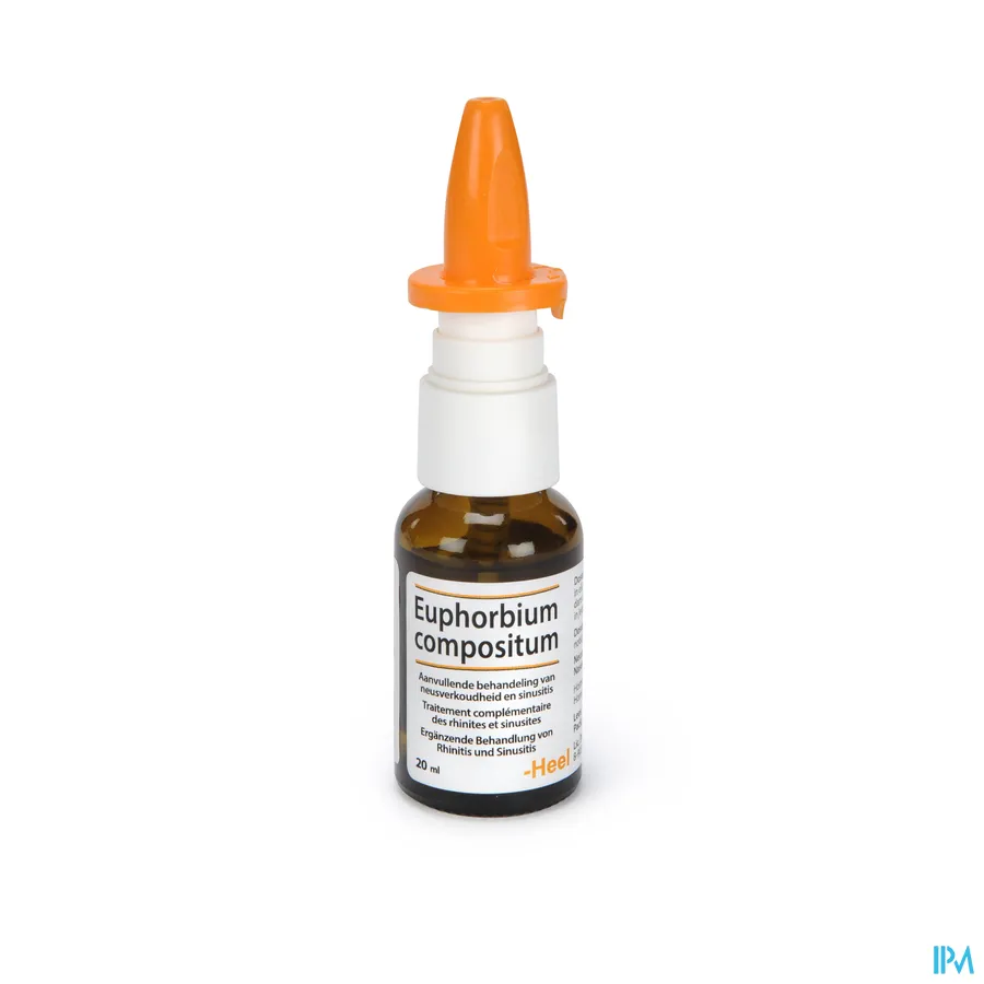 productshot van Heel Euphorbium Compositum Neusspray 20 ml