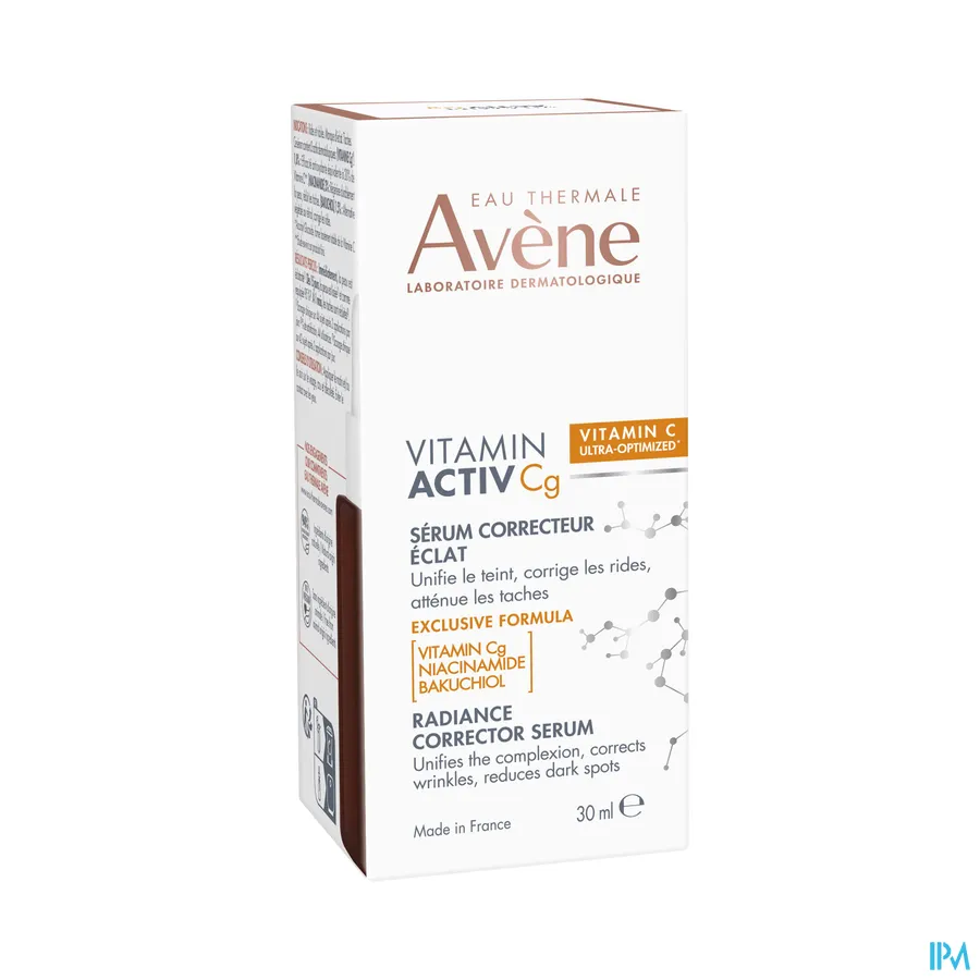 packshot van Avène Vitamine Activ Cg Corrigerend Serum Stralende Teint 30 ml