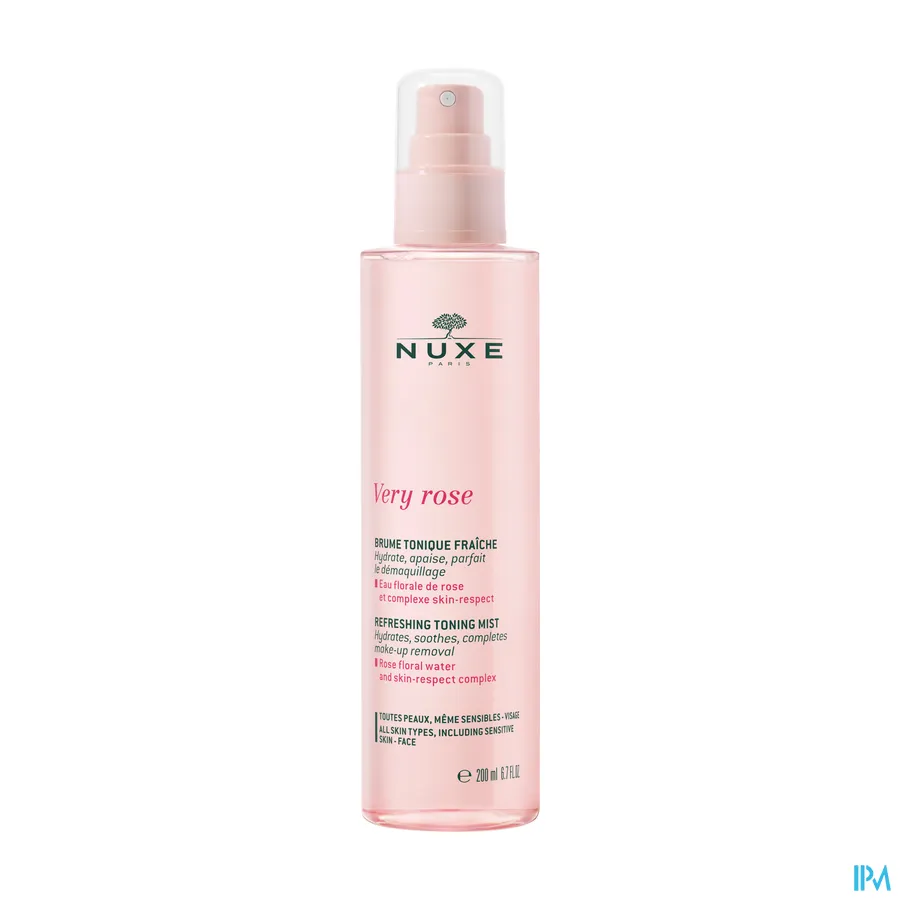 packshot van Nuxe Very Rose Frisse Verkwikkende Nevel 200 ml