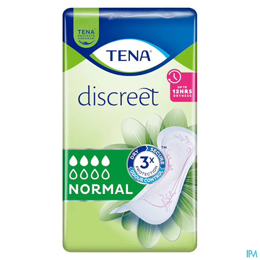 packshot van TENA Discreet Normal 24 stuks