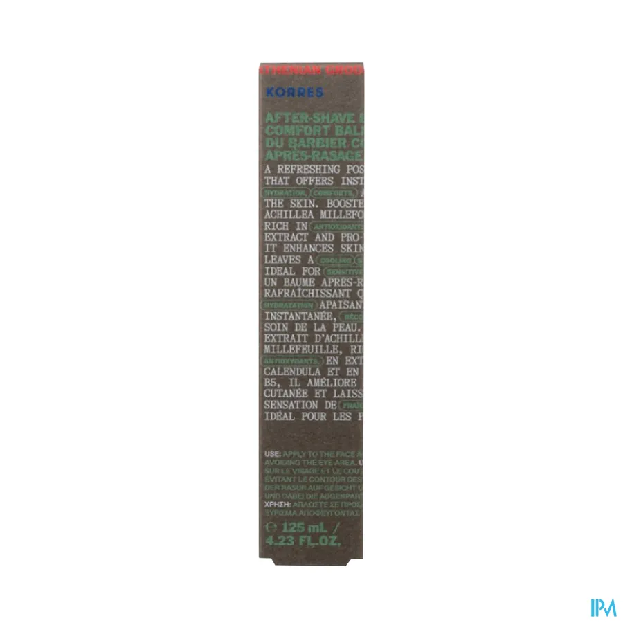 packshot van Korres Km Achillea Aftershave Balm 125ml