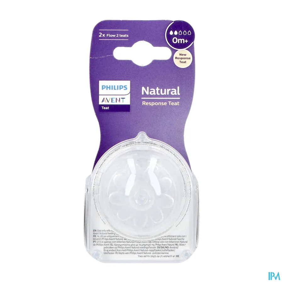 packshot van Philips Avent Natural 3.0 Zuigspeen 0m+ T2 1