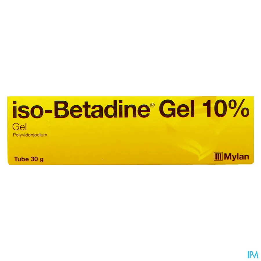 packshot van Iso-Betadine 30g gel