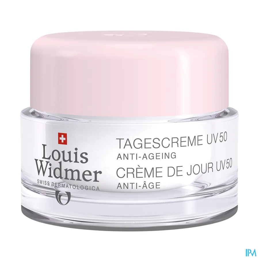 packshot van Louis Widmer Dagcrème UV 50 zonder parfum 50 ml