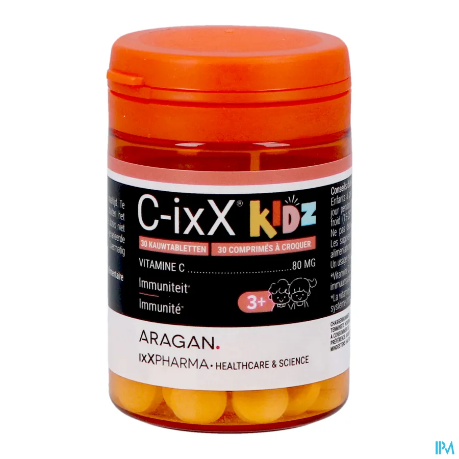 productshot van C-ixX Kidz met Vitamine C 30 Kauwtabletten