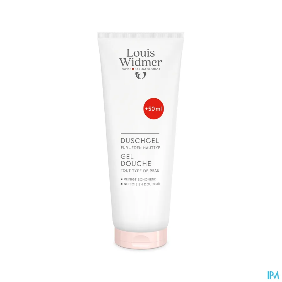 packshot van Louis Widmer Douchegel 250 ml PROMO - met parfum