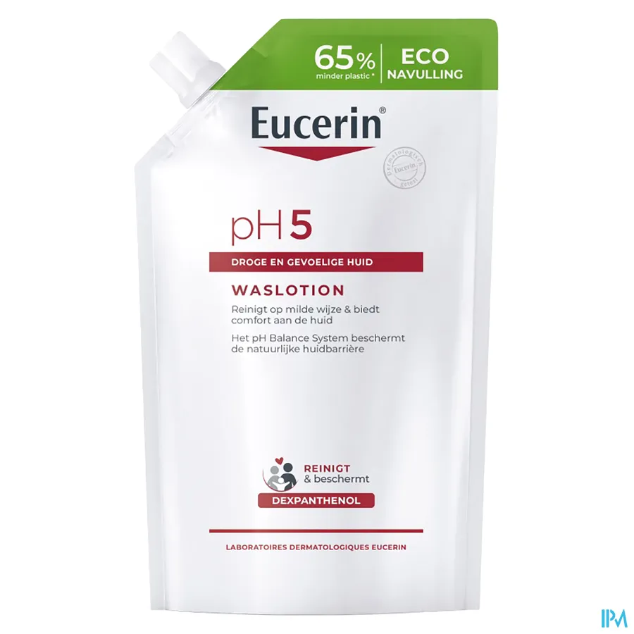 packshot van Eucerin PH5 Waslotion Navulling 400ml