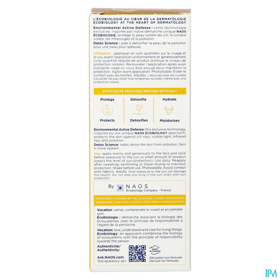 packshot van Bioderma Photoderm XDefense Ultra-Fluid SPF 50+ 40 ml Shade 01