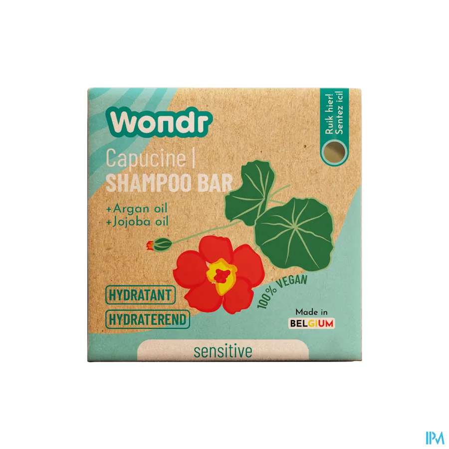 packshot van WONDR Shampoo Bar Flower Power 55 g