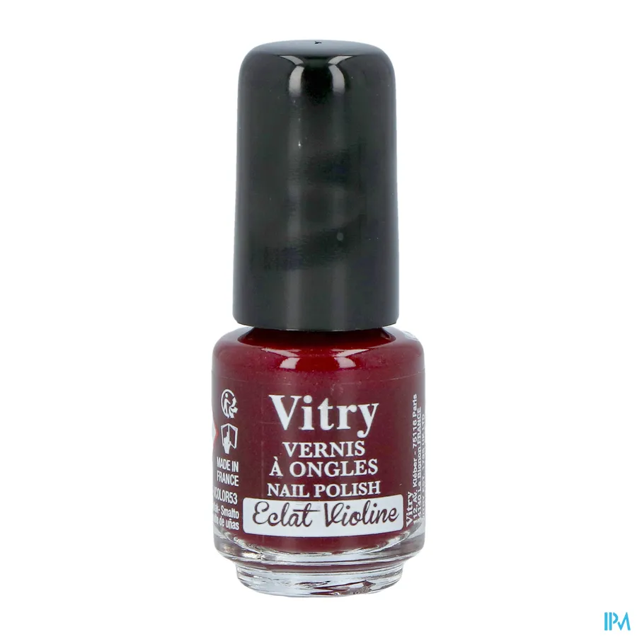 packshot van Vitry Nagellak 53 Eclat Violine 4 ml
