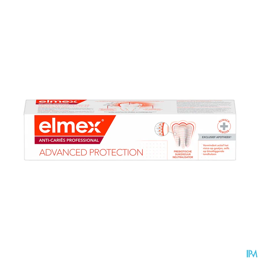 packshot van Elmex Tandpasta Anti-Cariës Professional 75 ml