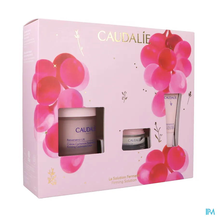 packshot van Caudalie Resveratrol-Lift Firming Solution Geschenkset 1 set