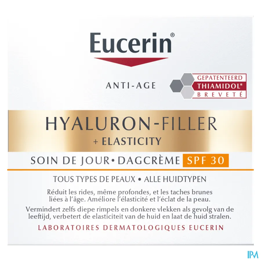 packshot van Eucerin Hyaluron-filler Elasticity Dagcrème SPF30 50 ml