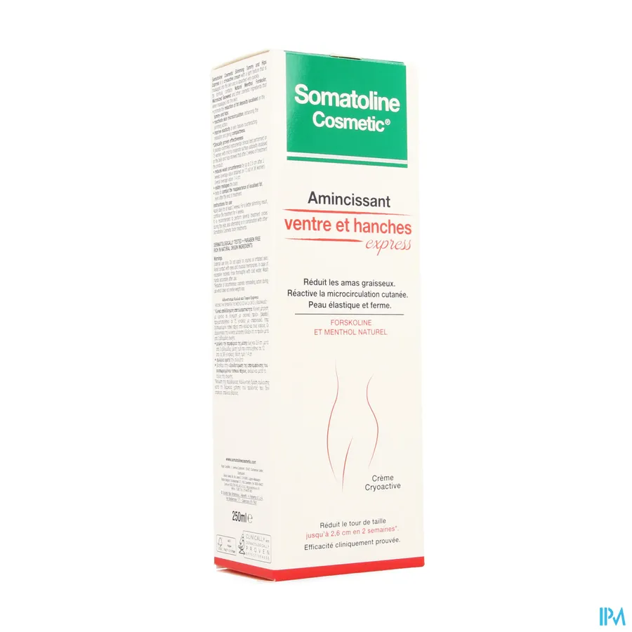 packshot van Somatoline Cosmetic Buik & Heupzone Cryogel 250 ml