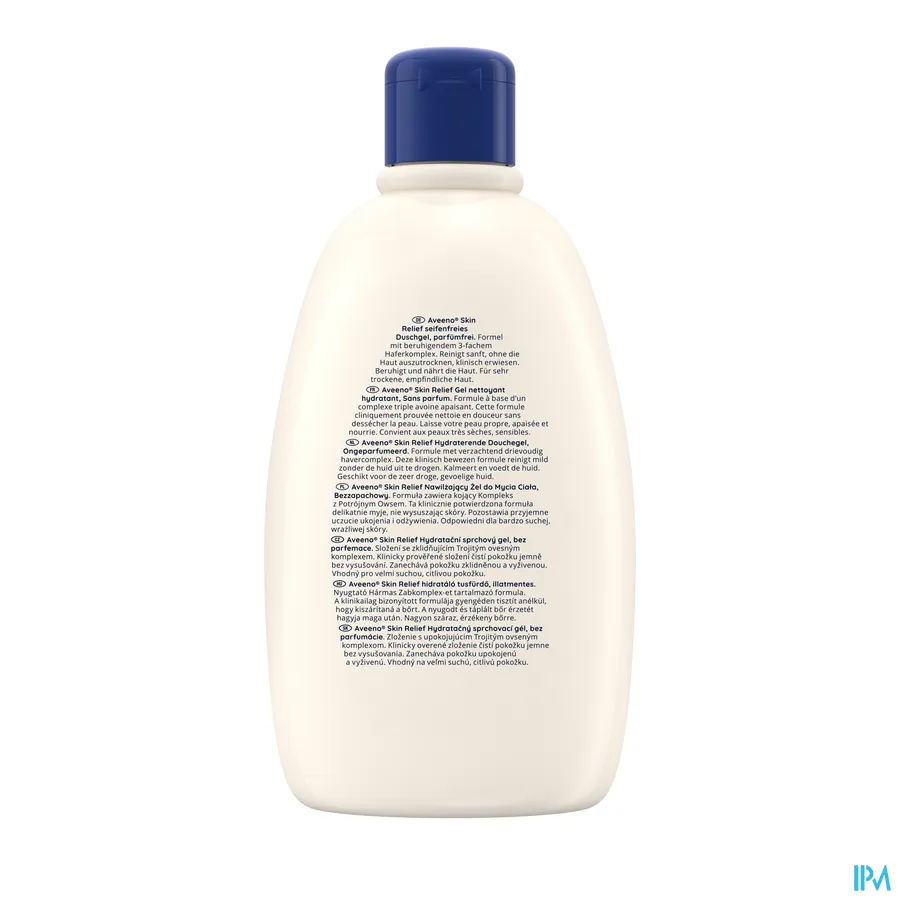 packshot van Aveeno Skin Relief Hydraterende Douchegel 500 ml